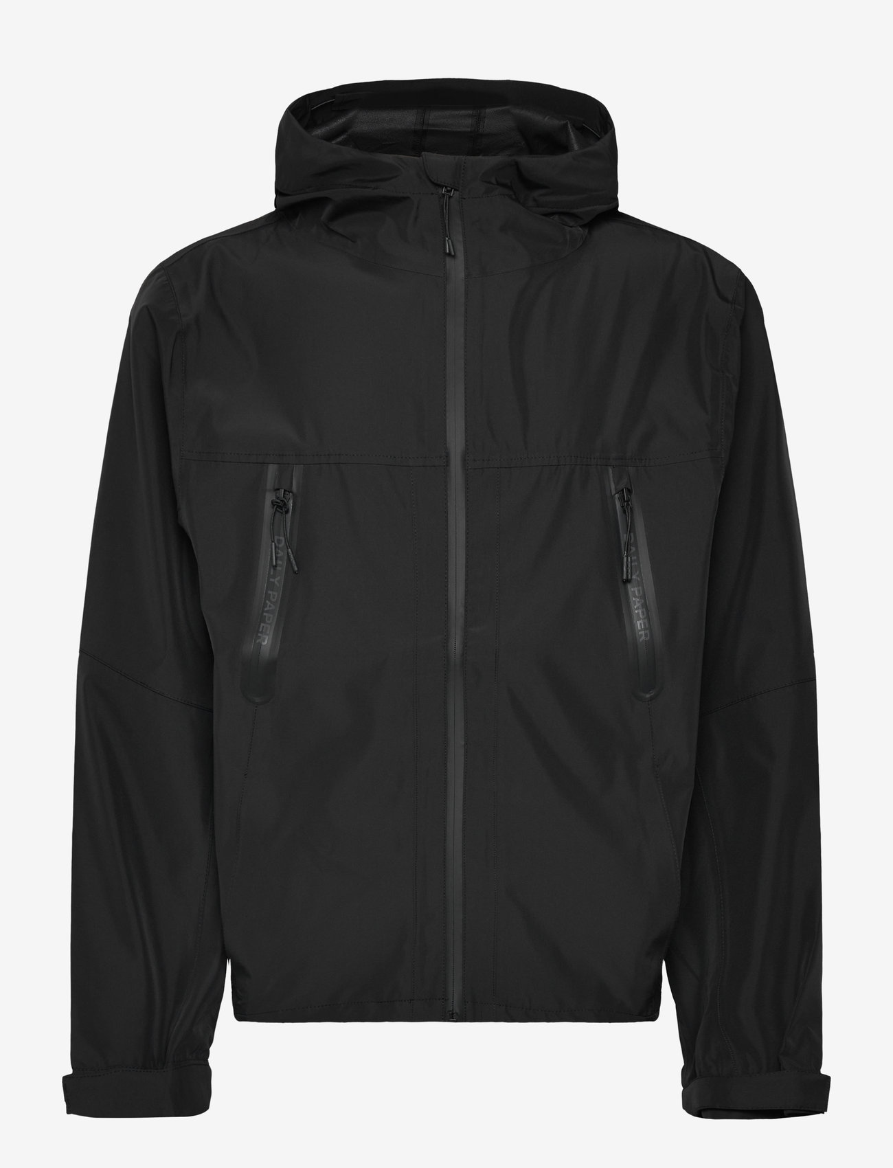 Daily Paper - kunle rain jacket - jakker - black - 0