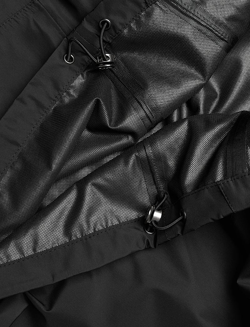 Daily Paper - kunle rain jacket - regenmäntel - black - 4