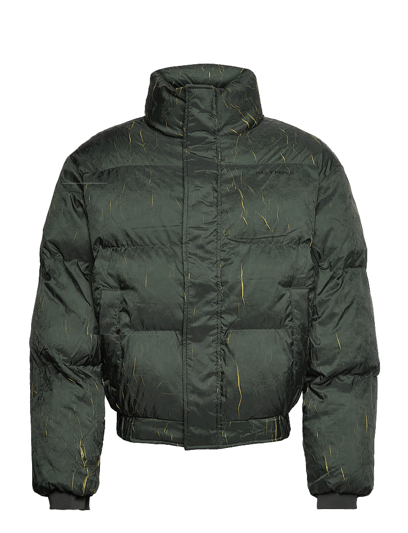 Daily Paper - renako puffer jacket - winterjacken - jet black - 0