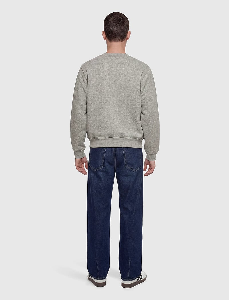 Daily Paper - mono rib sweater - sweatshirts - grey melange - 4