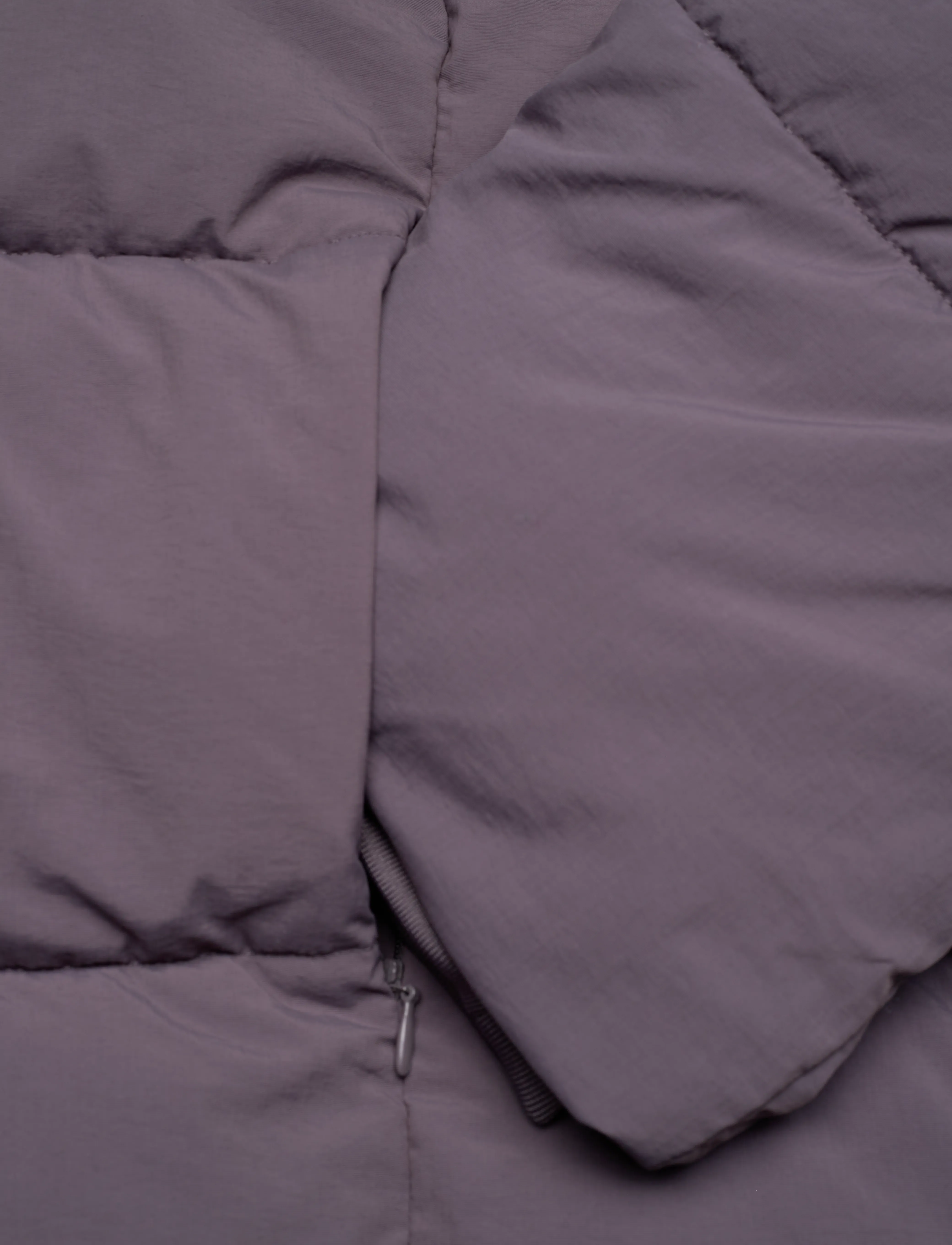 Daily Paper - relaxed puffer - talvejoped - rabbit grey - 2