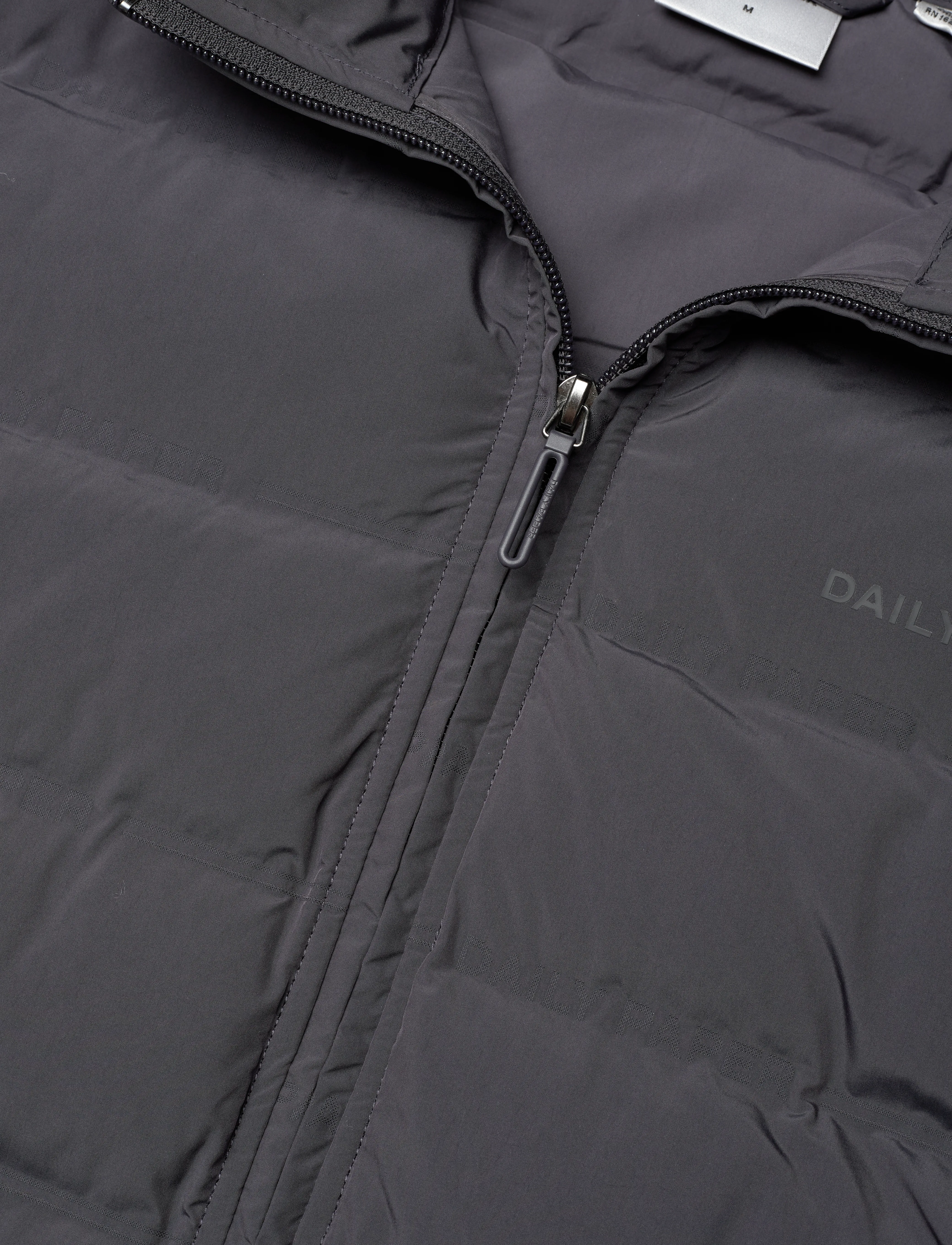Daily Paper - ayu padded jacket - obsidian black - 2