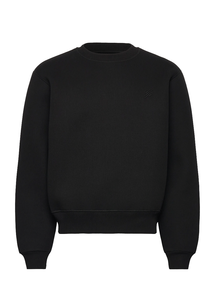 Daily Paper - mono rib sweater - sweatshirts - black - 1