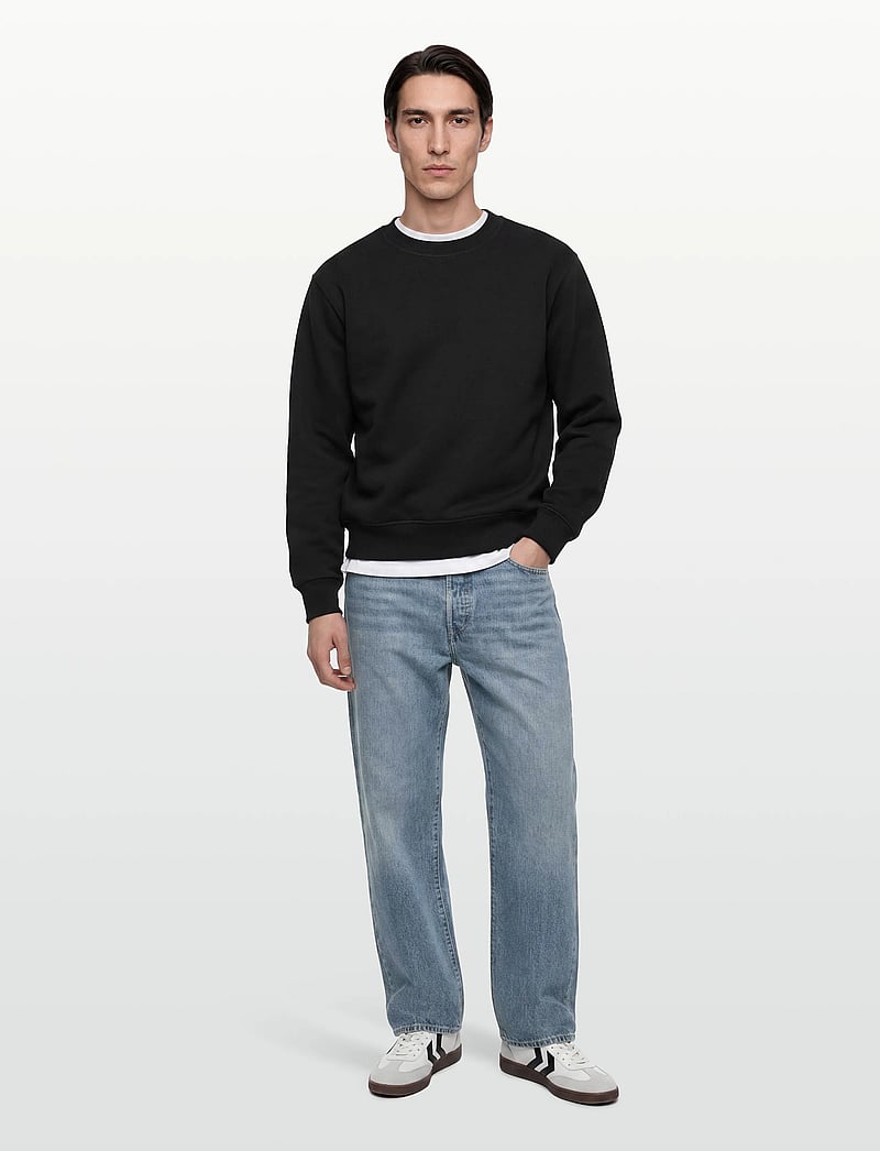 Daily Paper - mono rib sweater - sweatshirts - black - 0