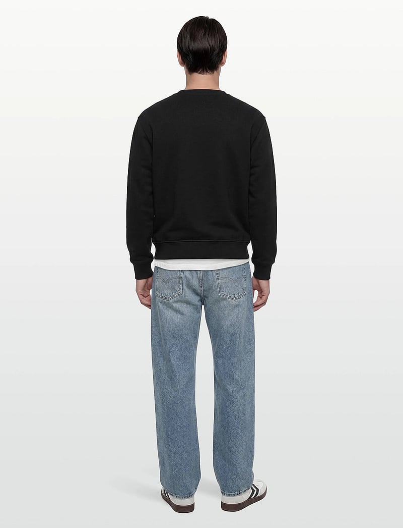 Daily Paper - mono rib sweater - sweatshirts - black - 4