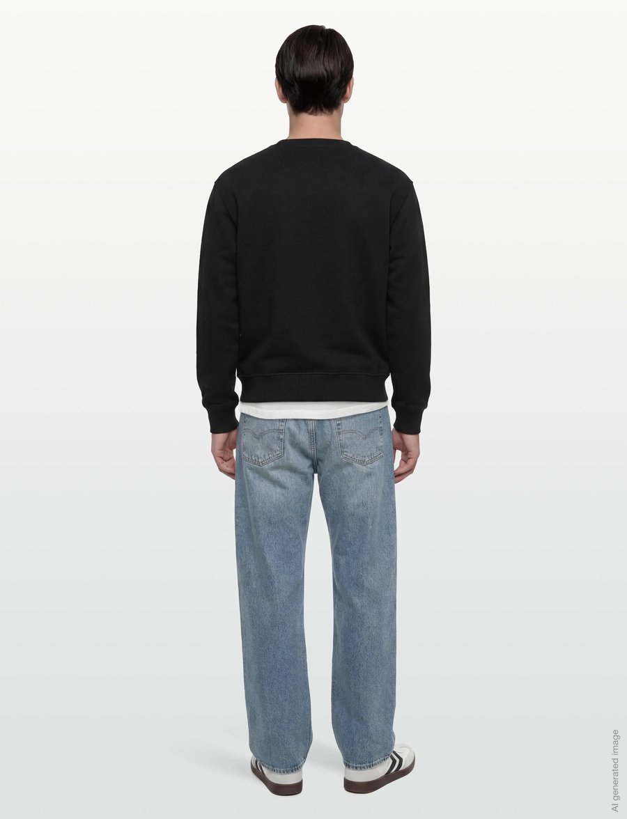Daily Paper - mono rib sweater - sweatshirts - black - 4