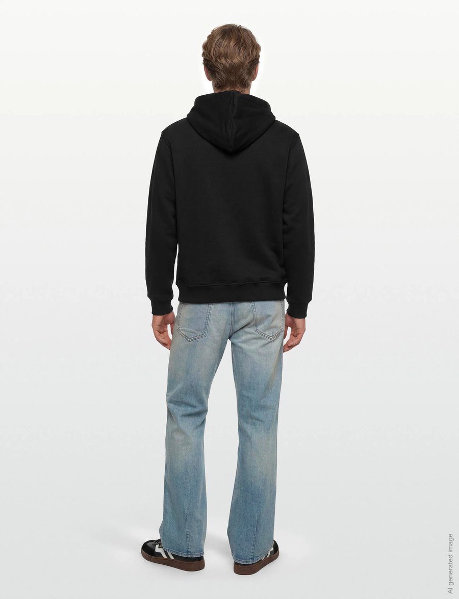 Daily Paper - dias hd hoodie - kapuzenpullover - black - 4