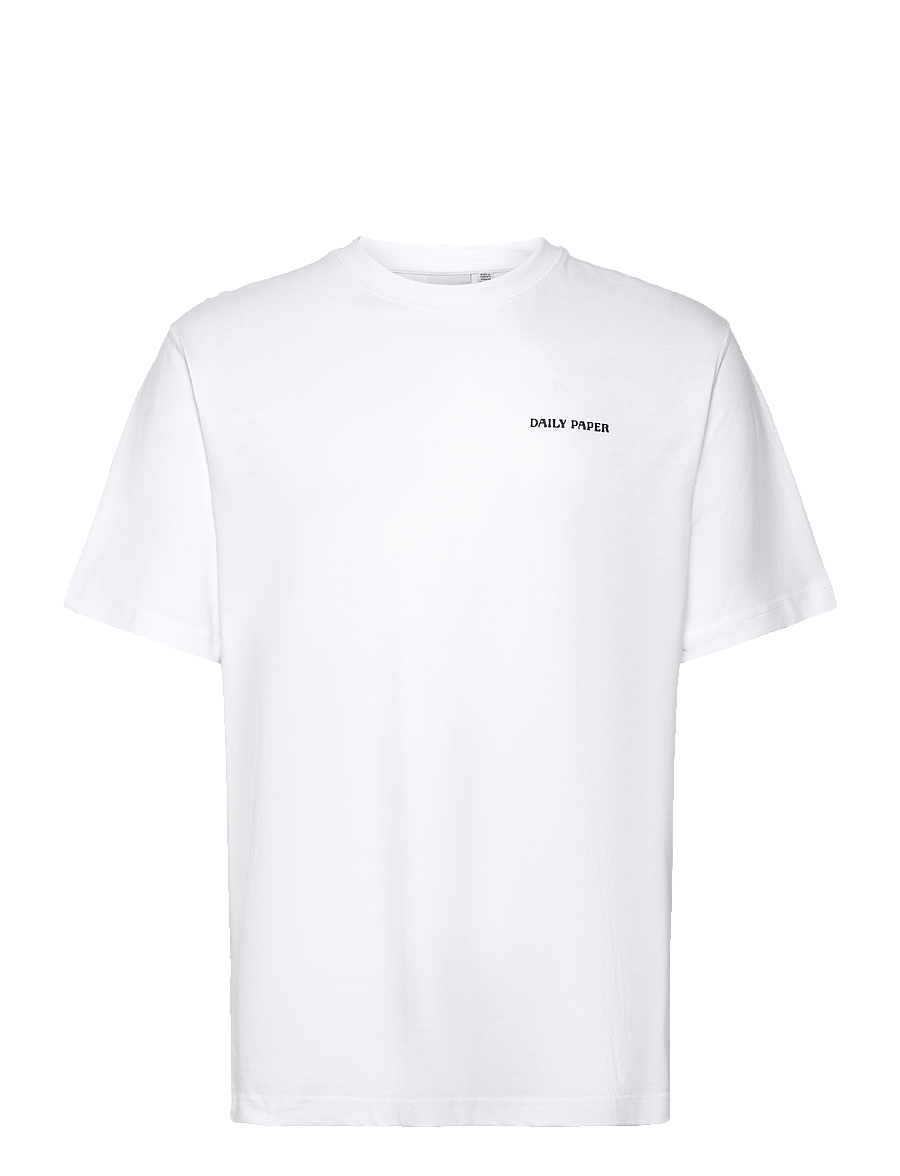 Daily Paper - dias hd t-shirt - kortärmade t-shirts - white - 0