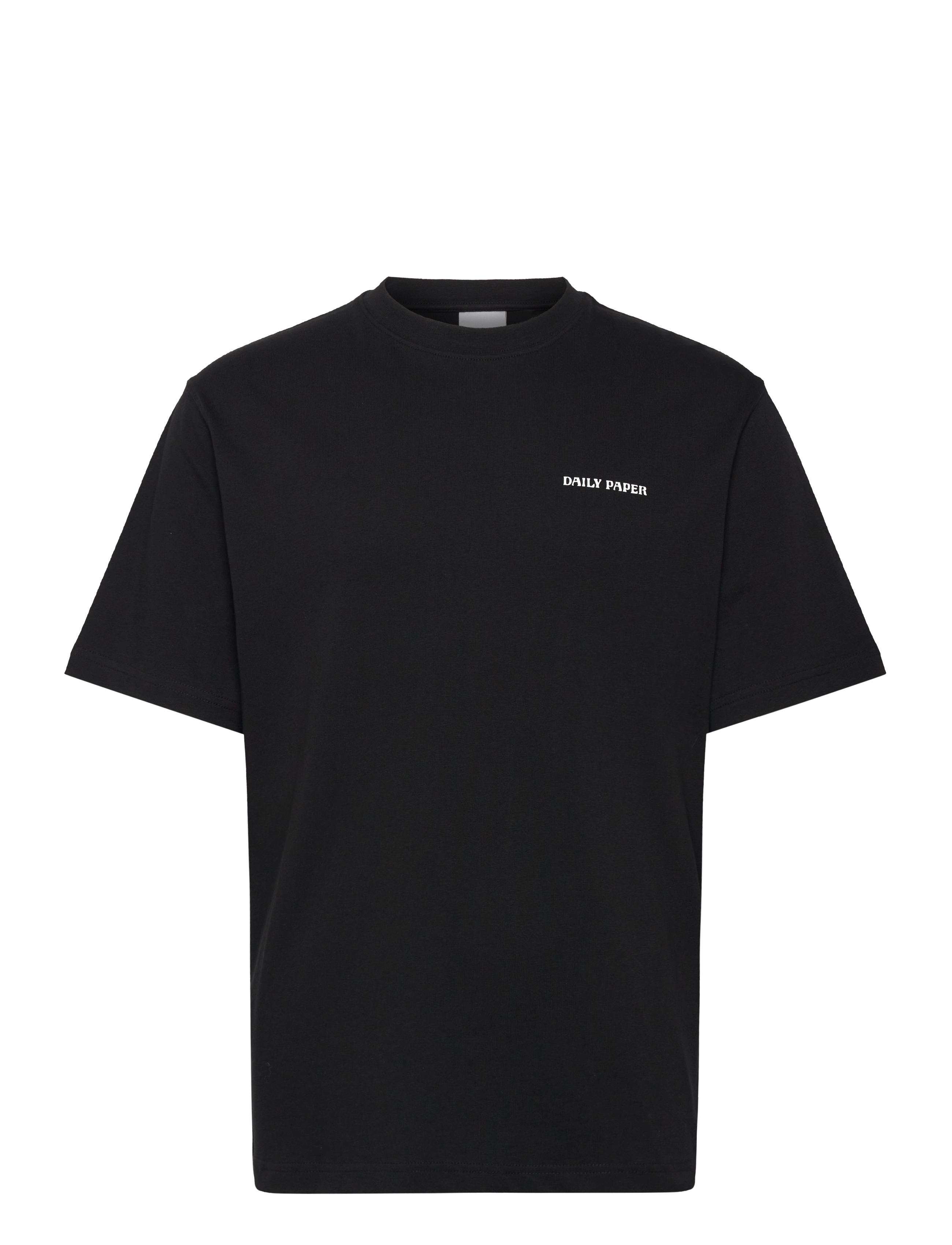 Daily Paper Dias Hd T-Shirt, Mænd, Kortærmet T-Shirt, Sort, Str: S