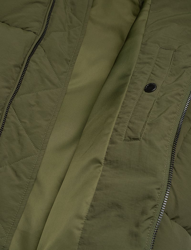Daily Paper - relaxed puffer - vinterjackor - cardamom green - 4