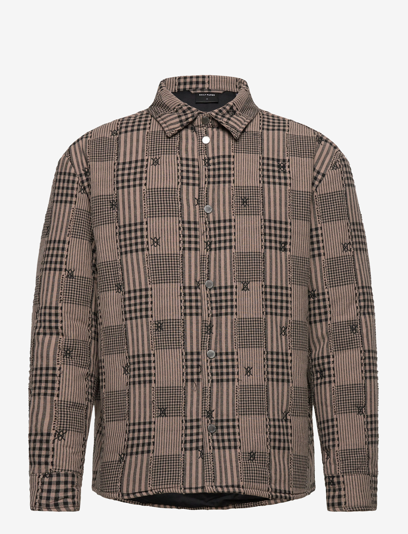 Daily Paper - quilted shield ls shirt - forårsjakker - wet weather - 0
