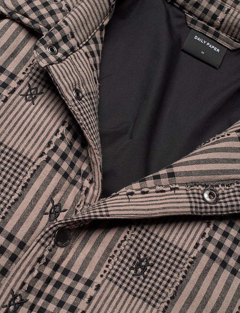 Daily Paper - quilted shield ls shirt - frühlingsjacken - wet weather - 2