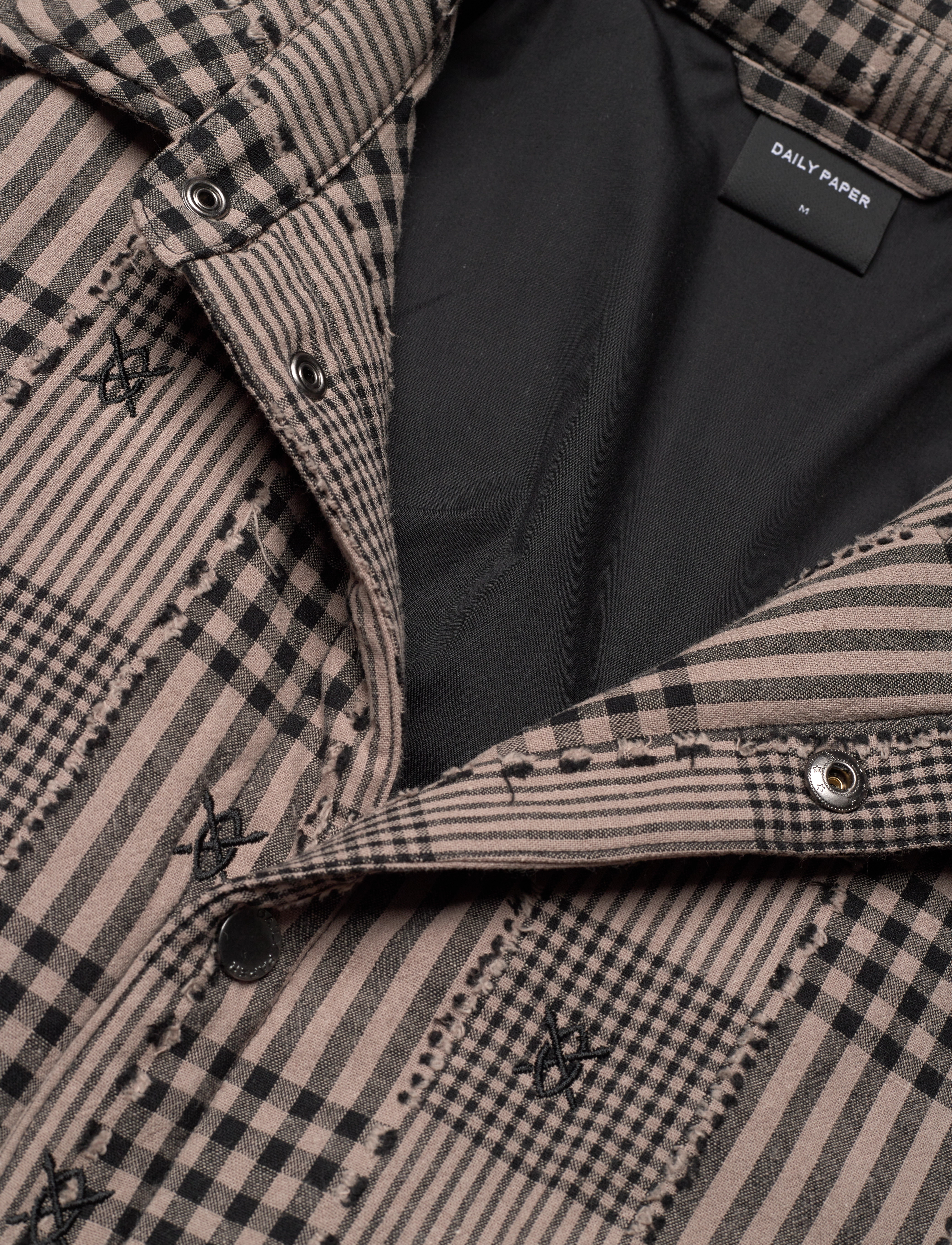 Daily Paper - quilted shield ls shirt - wet weather - 2