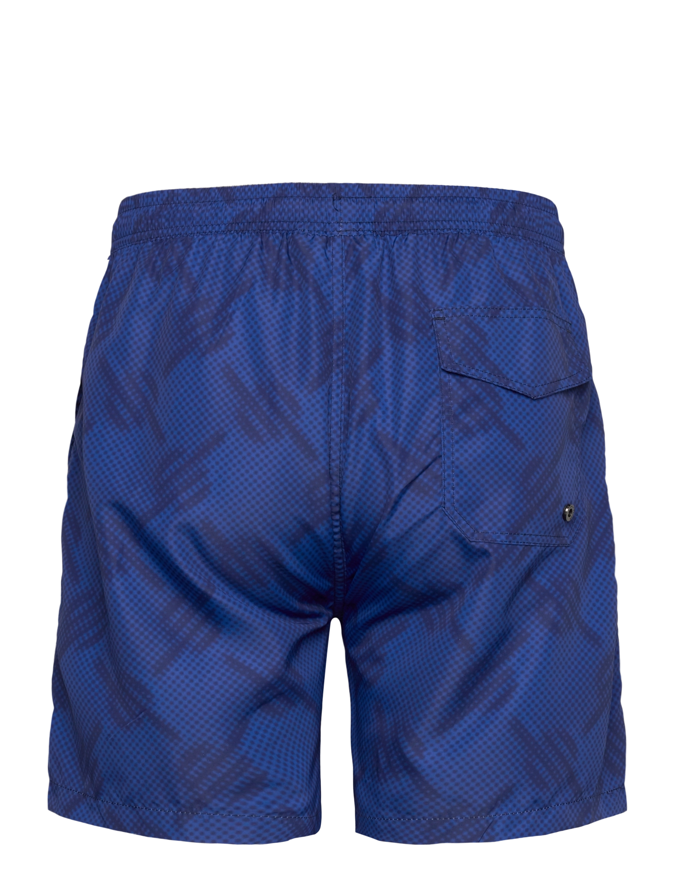 Daily Paper - dotted monogram swimshorts - true blue - 1