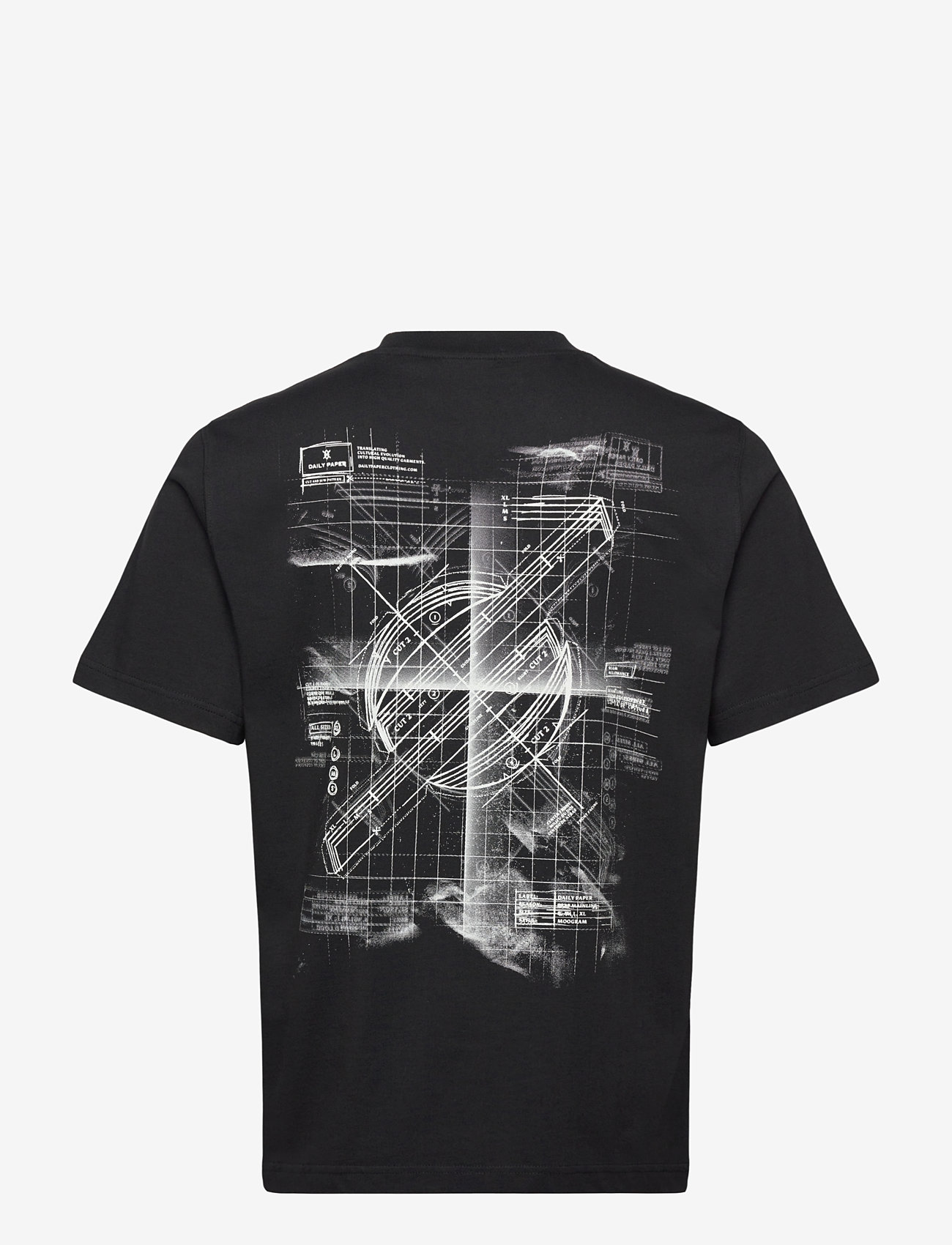 Daily Paper - craft t-shirt - short-sleeved t-shirts - black - 1