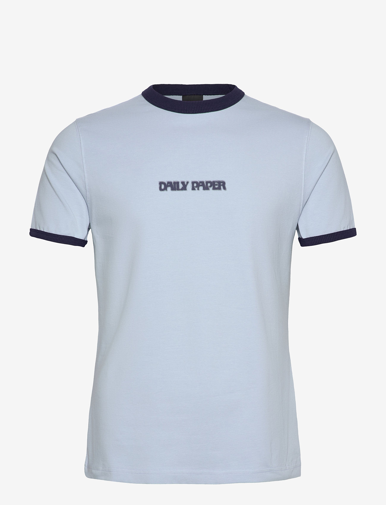 Daily Paper - dotted type t-shirt - short-sleeved t-shirts - subdued blue - 0