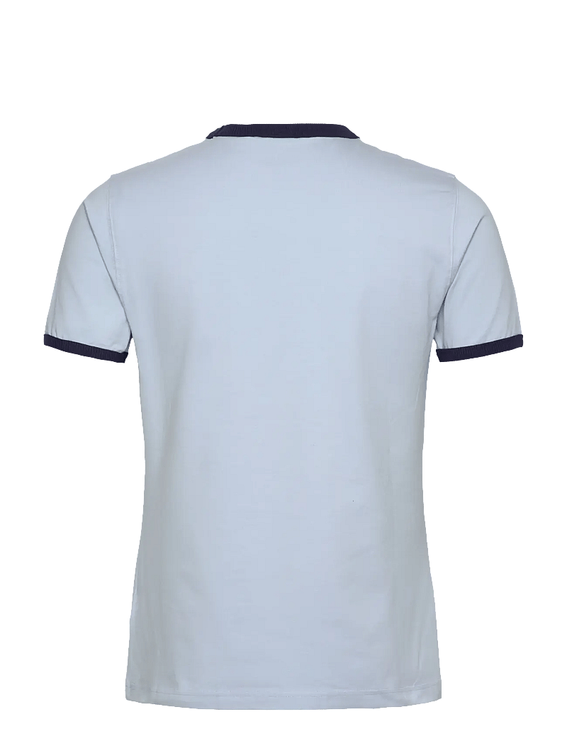 Daily Paper - dotted type t-shirt - kurzärmelig - subdued blue - 1