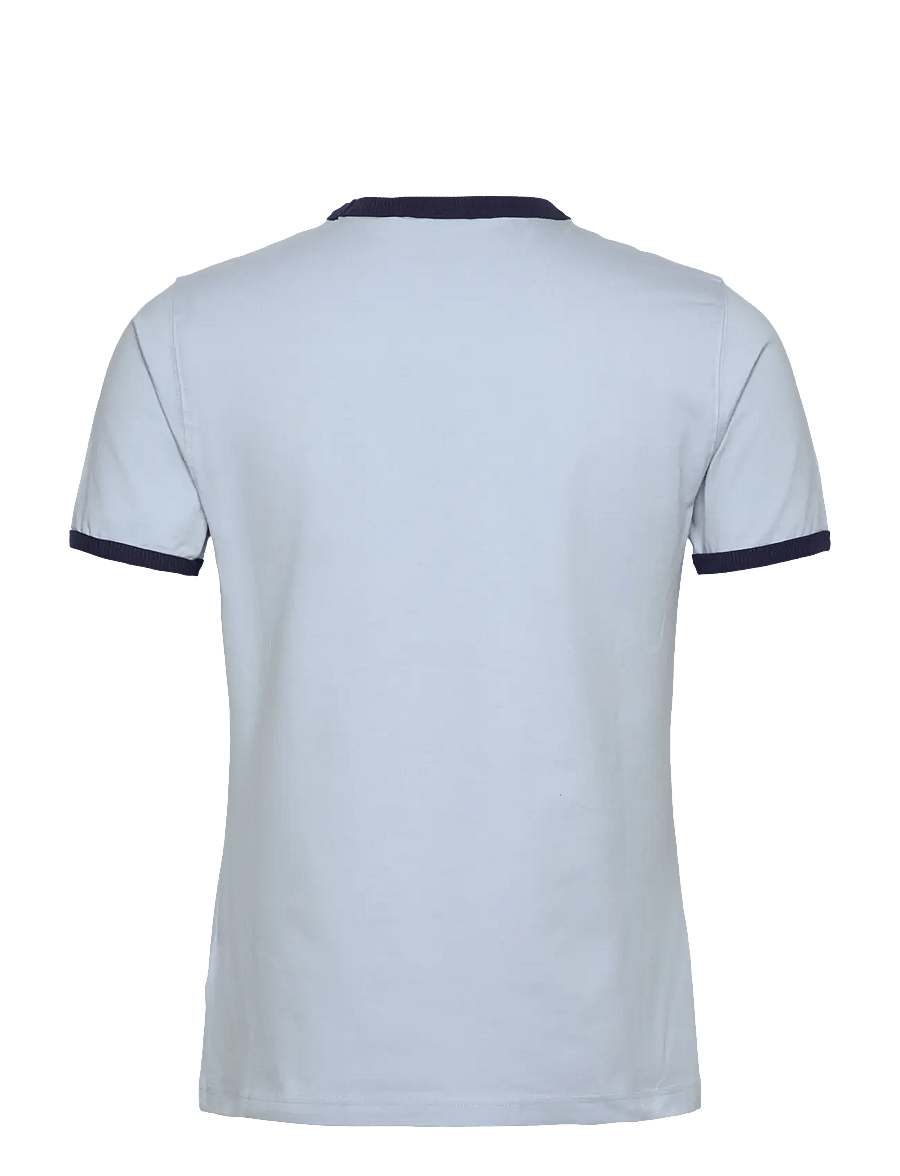 Daily Paper - dotted type t-shirt - lühikeste varrukatega t-särgid - subdued blue - 1