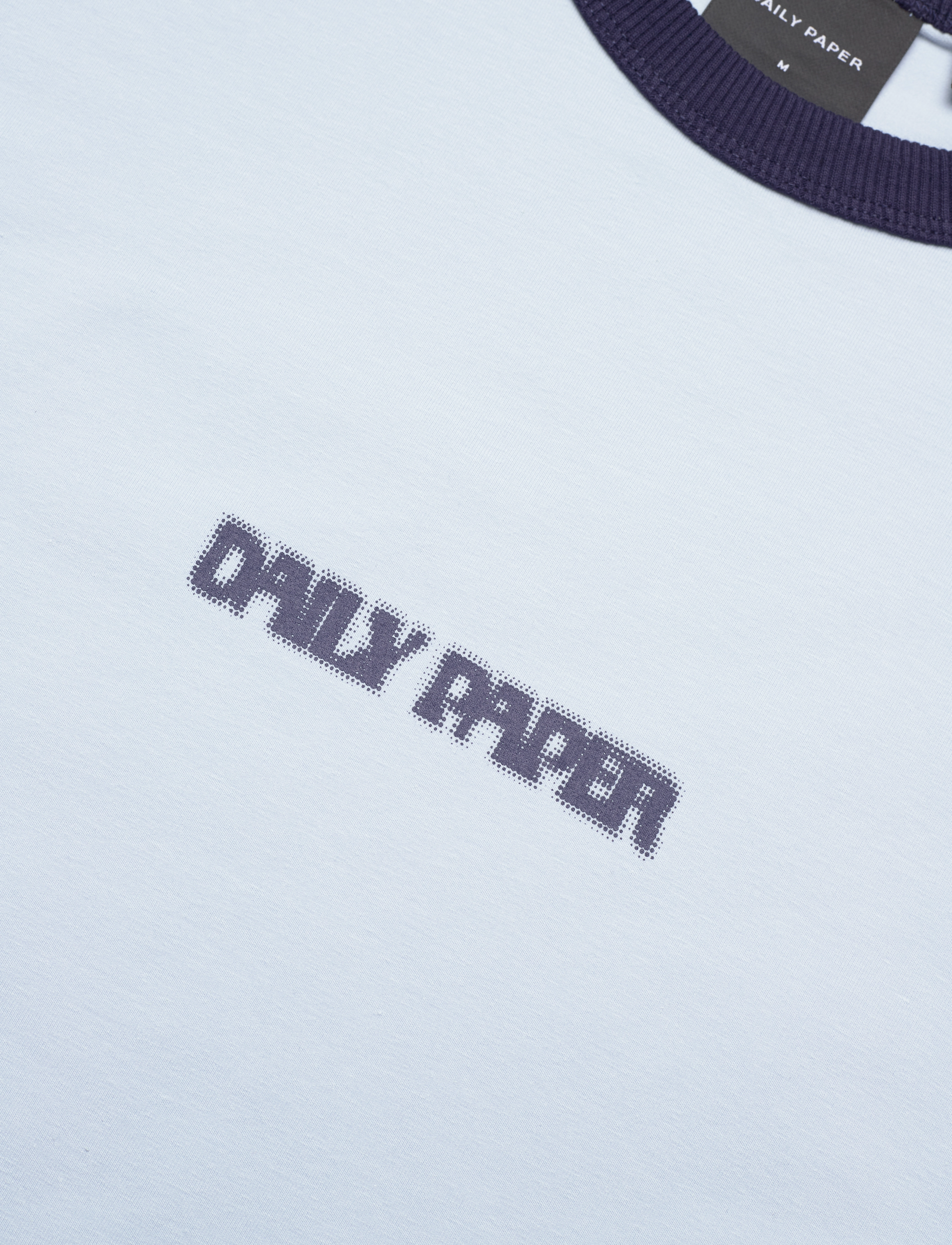 Daily Paper - dotted type t-shirt - kortærmede t-shirts - subdued blue - 2