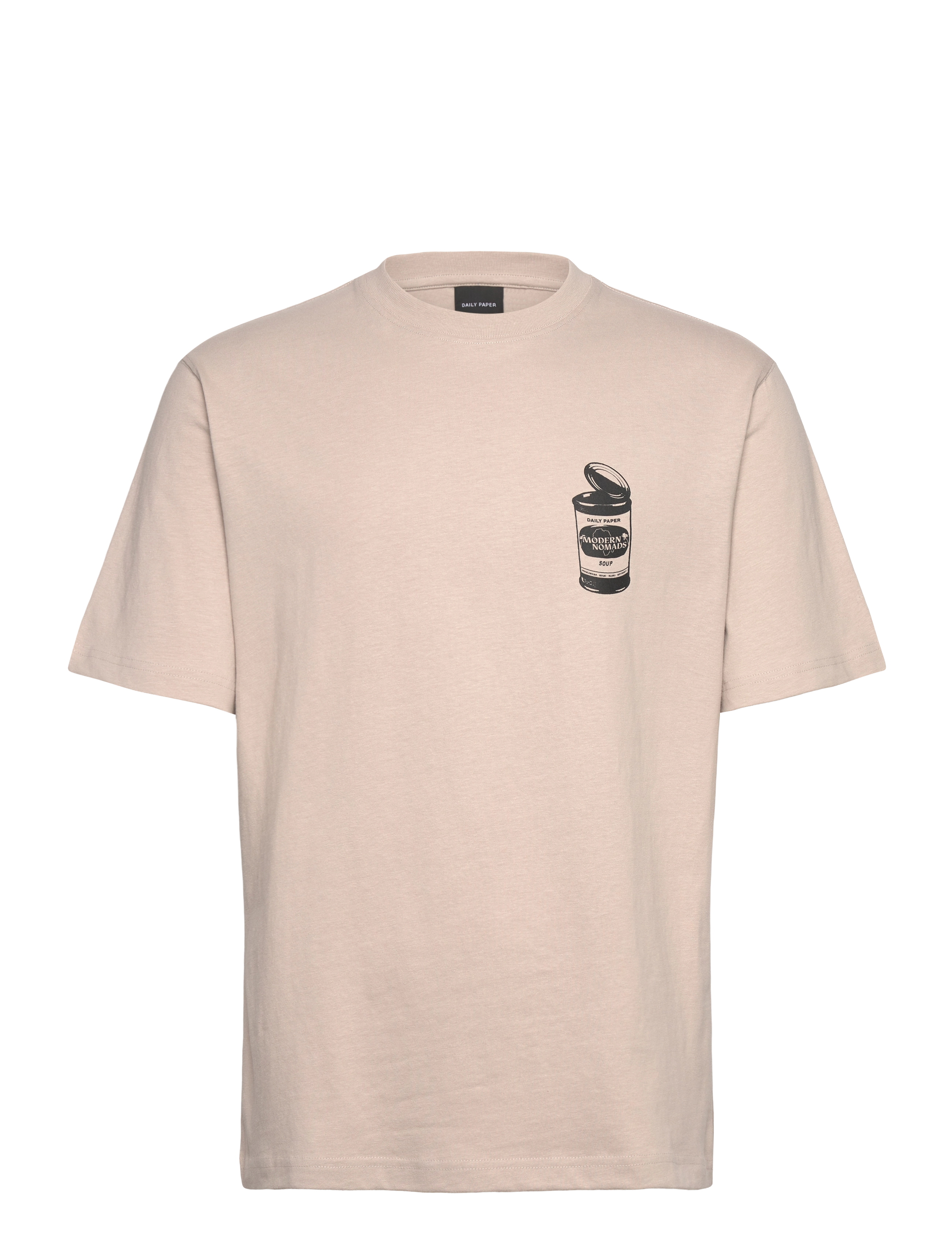 DAILY PAPER Soup T-Shirt Cream - M - Herren