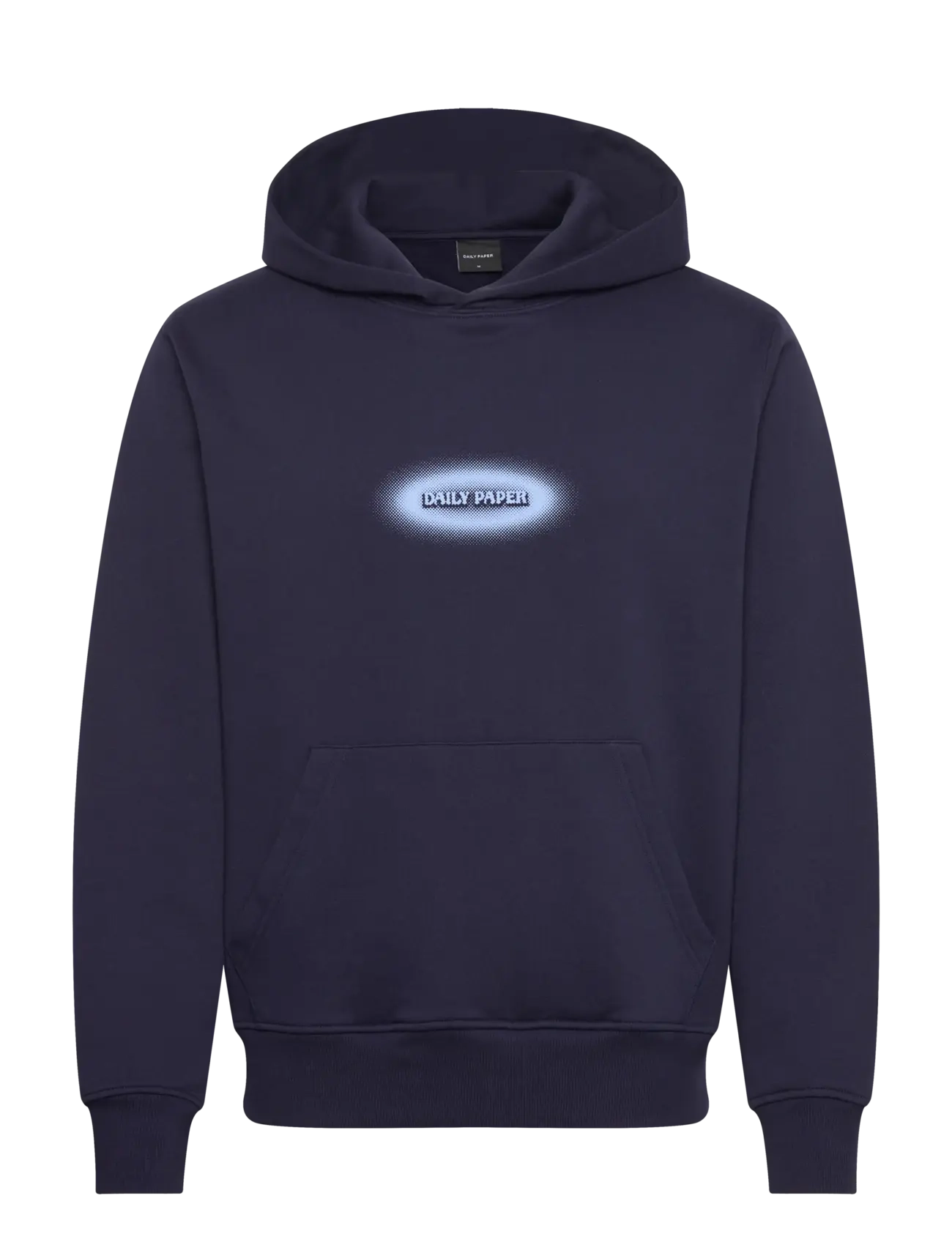 DAILY PAPER Dotted Logo Hoodie Navy - XS - Herren