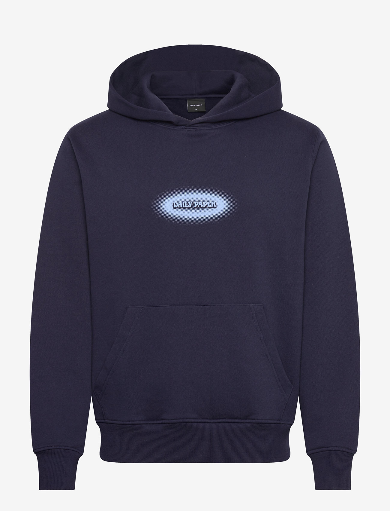 Daily Paper - dotted logo hoodie - hoodies - martime blue - 0