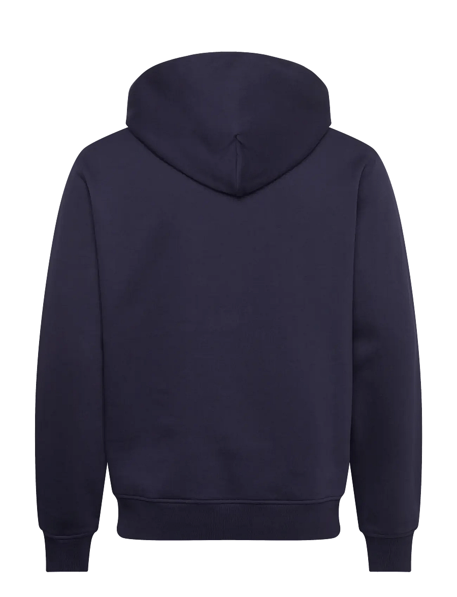 Daily Paper - dotted logo hoodie - kapuzenpullover - martime blue - 1