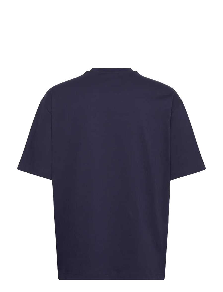 Daily Paper - dotted logo t-shirt - short-sleeved t-shirts - martime blue - 1