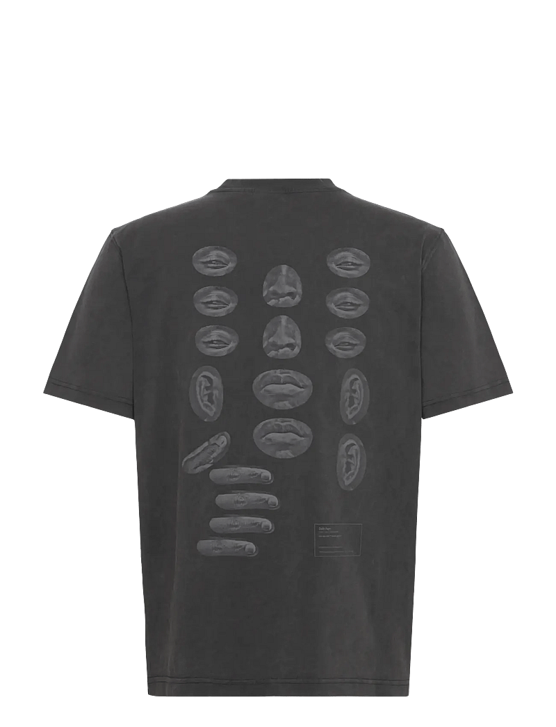 Daily Paper - senses t-shirt - kurzärmelig - washed black - 1