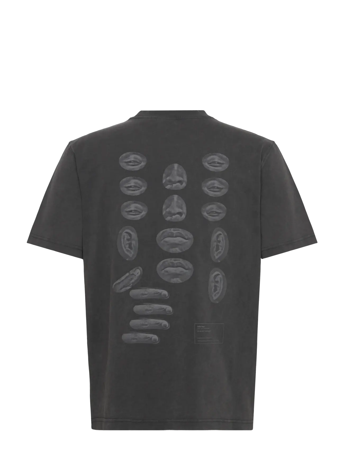 Daily Paper - senses t-shirt - lühikeste varrukatega t-särgid - washed black - 1