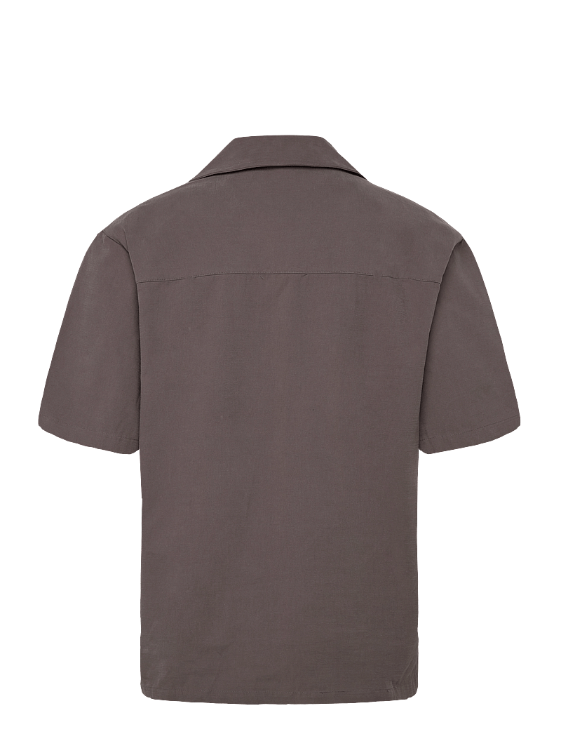 Daily Paper - chain stitch ss shirt - kortärmade skjortor - army green - 1