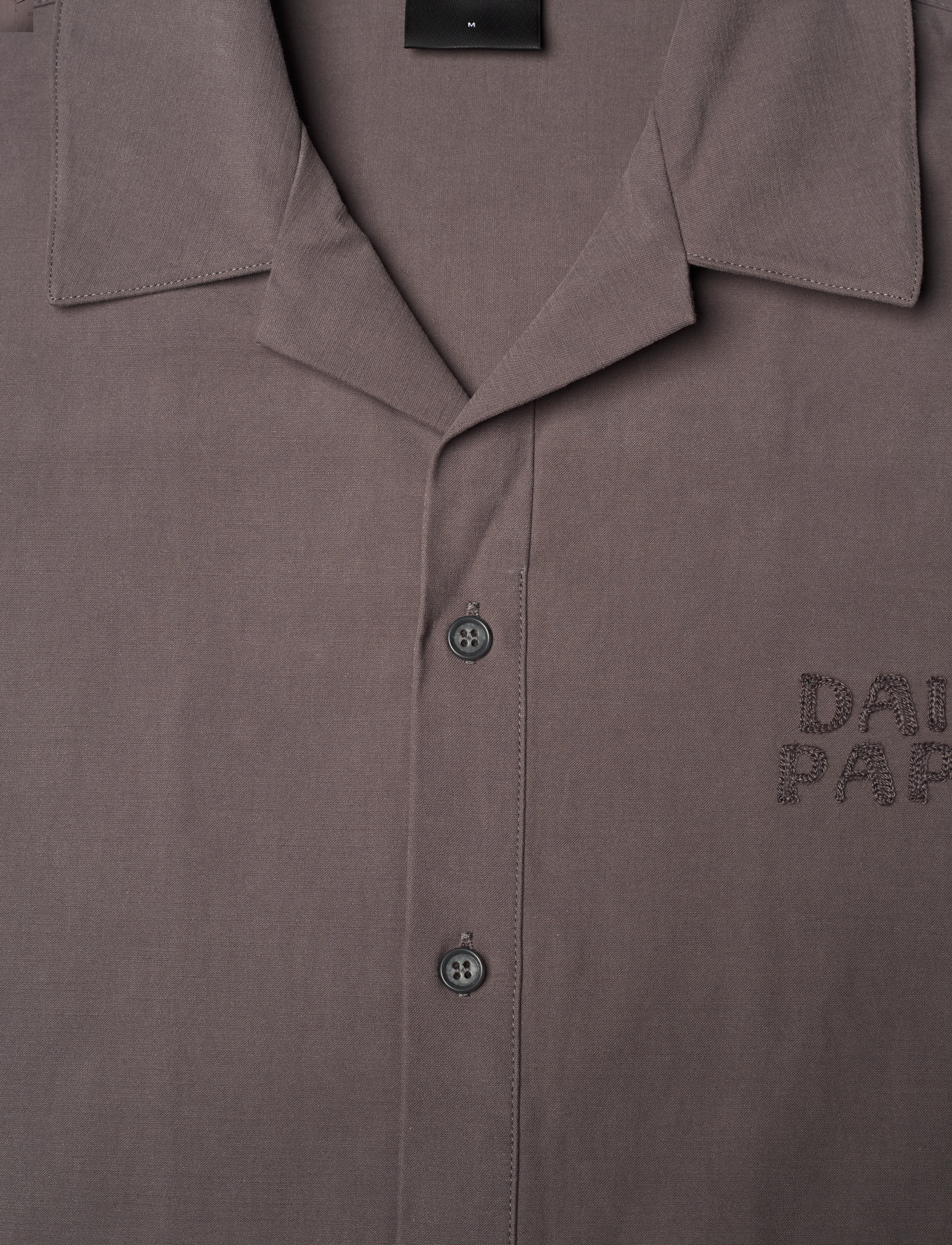 Daily Paper - chain stitch ss shirt - krótki rękaw - army green - 2