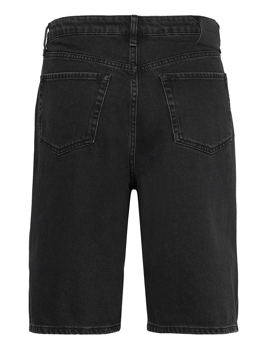 Daily Paper - laser monogram denim shorts - jeansshorts - black - 1