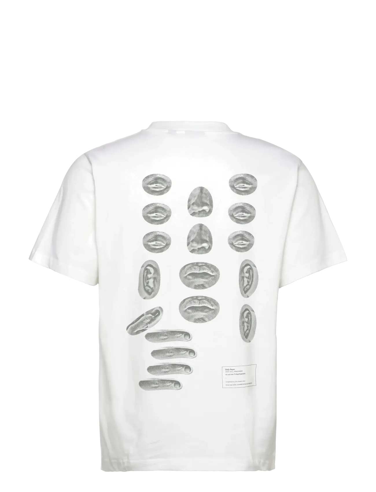 Daily Paper - senses t shirt - kurzärmelig - white - 1