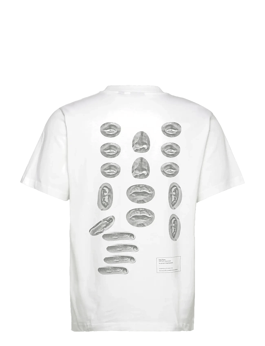 Daily Paper - senses t shirt - lühikeste varrukatega t-särgid - white - 1