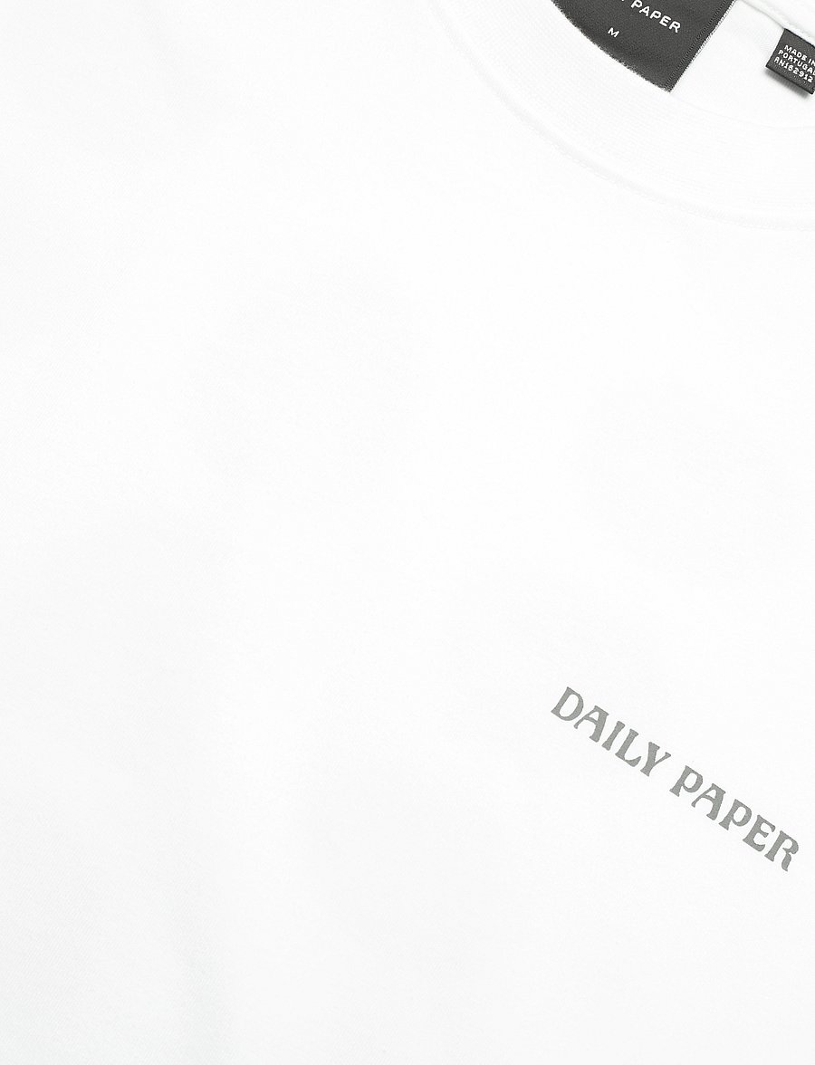Daily Paper - senses t shirt - lühikeste varrukatega t-särgid - white - 2