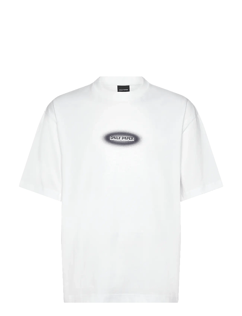 Daily Paper - dotted logo t-shirt - kurzärmelig - white - 0