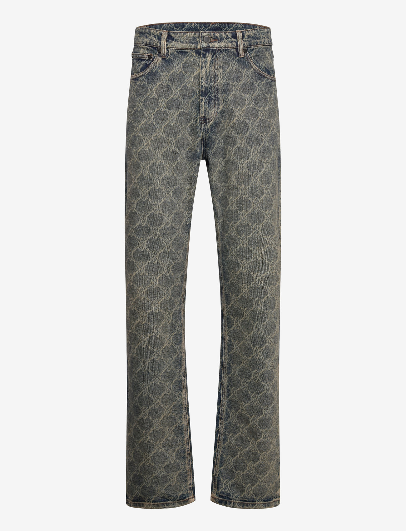 Daily Paper - shield laser washed jeans - blue - 0