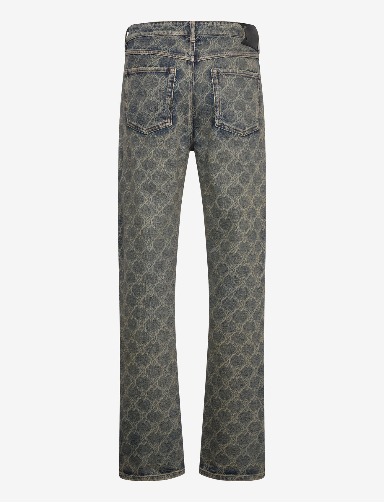 Daily Paper - shield laser washed jeans - blue - 1