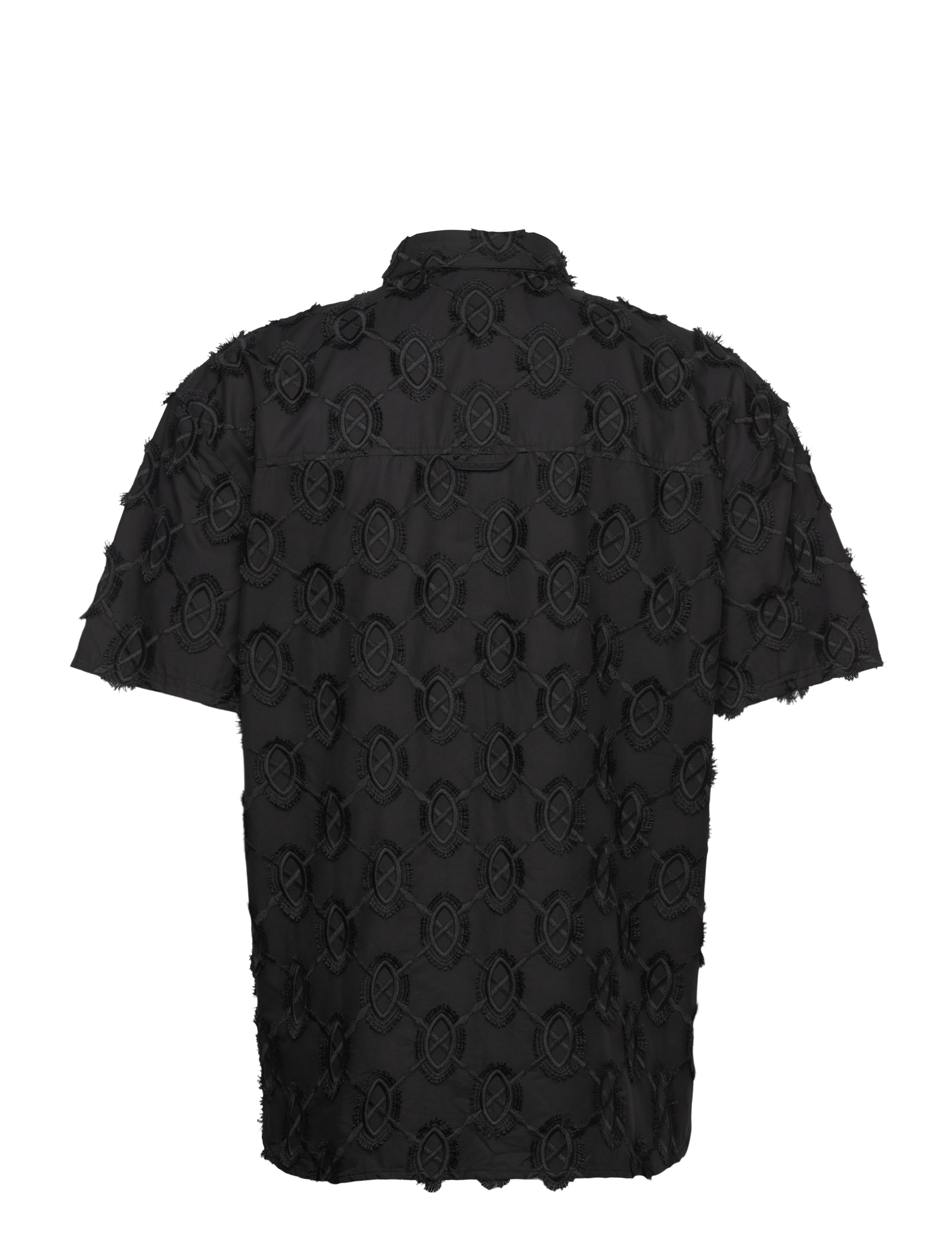 Daily Paper - trophy shield ss shirt - black - 1