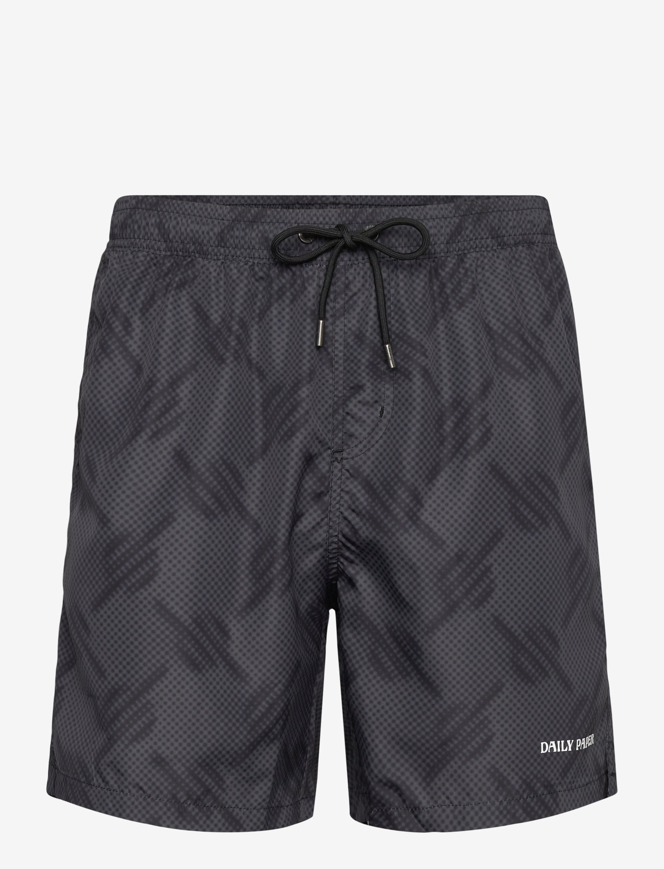 Daily Paper - dotted monogram swimshorts - black - 0