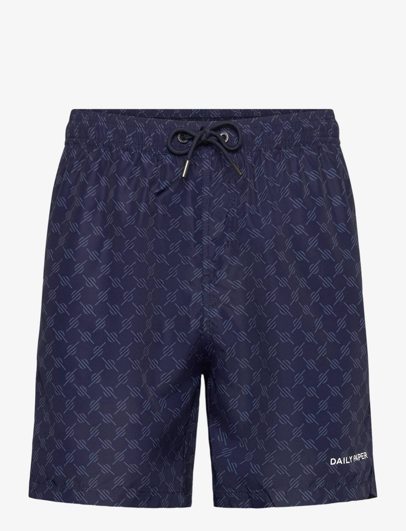 Daily Paper - logo swimshorts - badeshorts - martime blue - 0