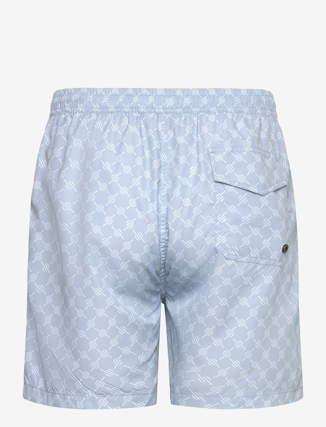 Daily Paper - logo swimshorts - subdued blue - 1