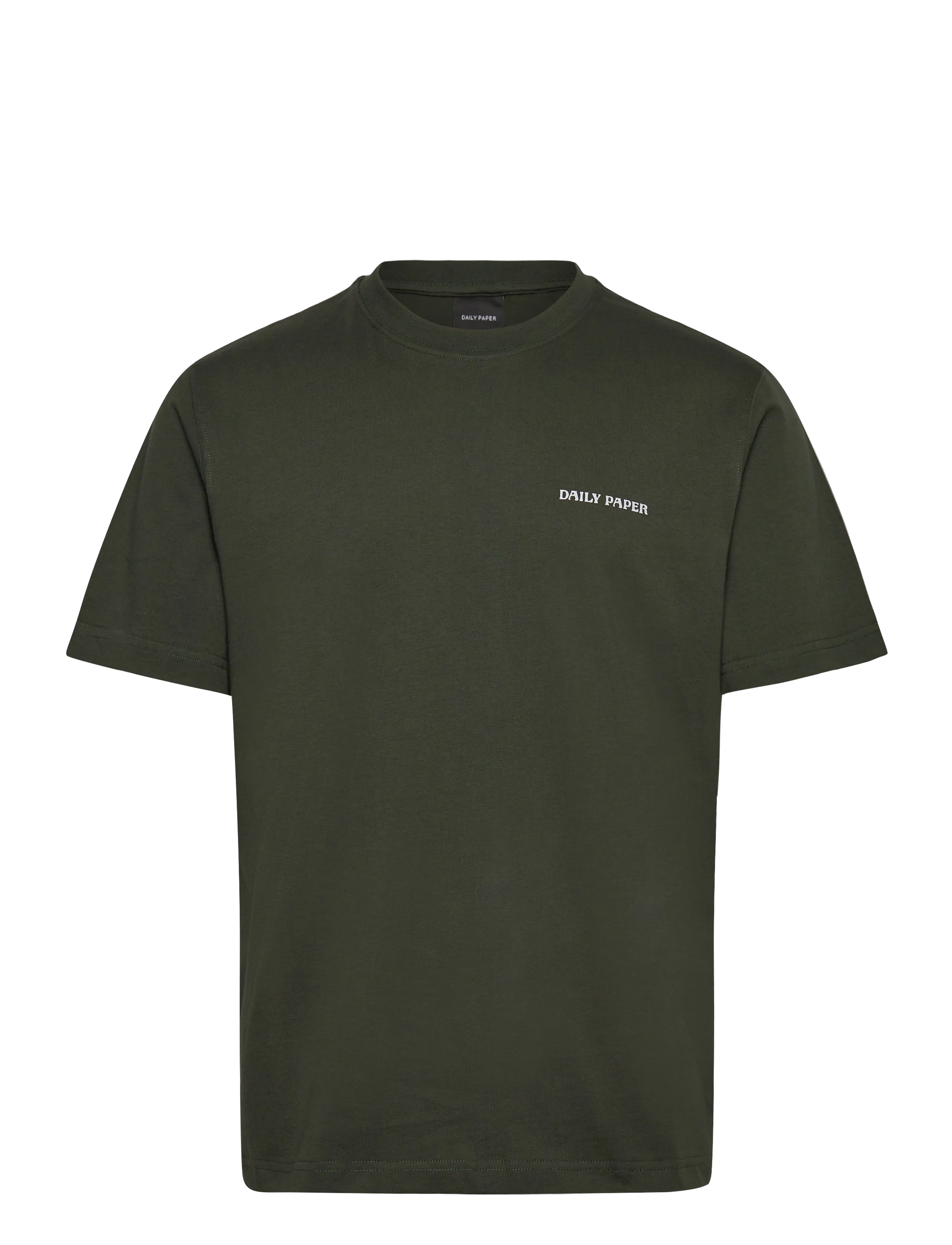 Daily Paper matchstick shield ss t-shirt - Kleidung - ROSIN GREEN / khaki/green