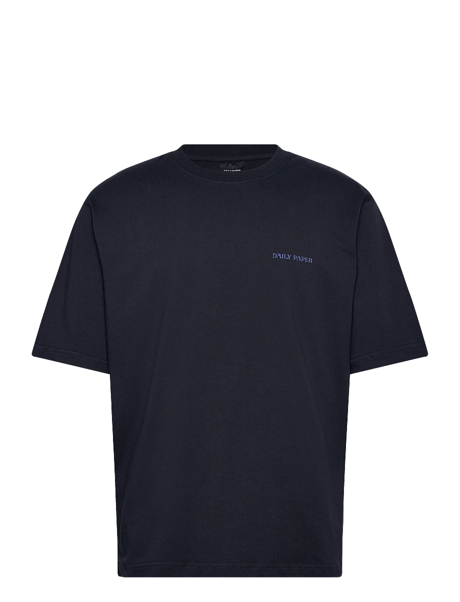 Daily Paper - candle label boxy ss t-shirt - lühikeste varrukatega t-särgid - sky captain blue - 0