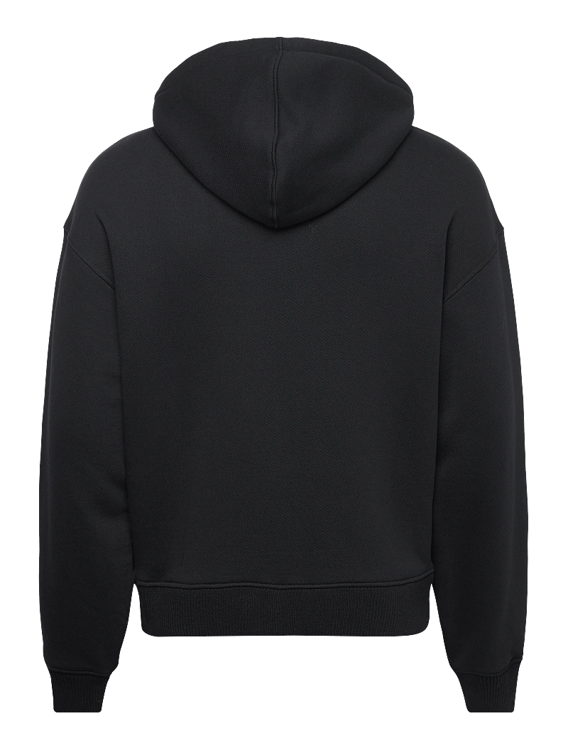 Daily Paper - boxy zip up hoodie - hoodies - black - 1