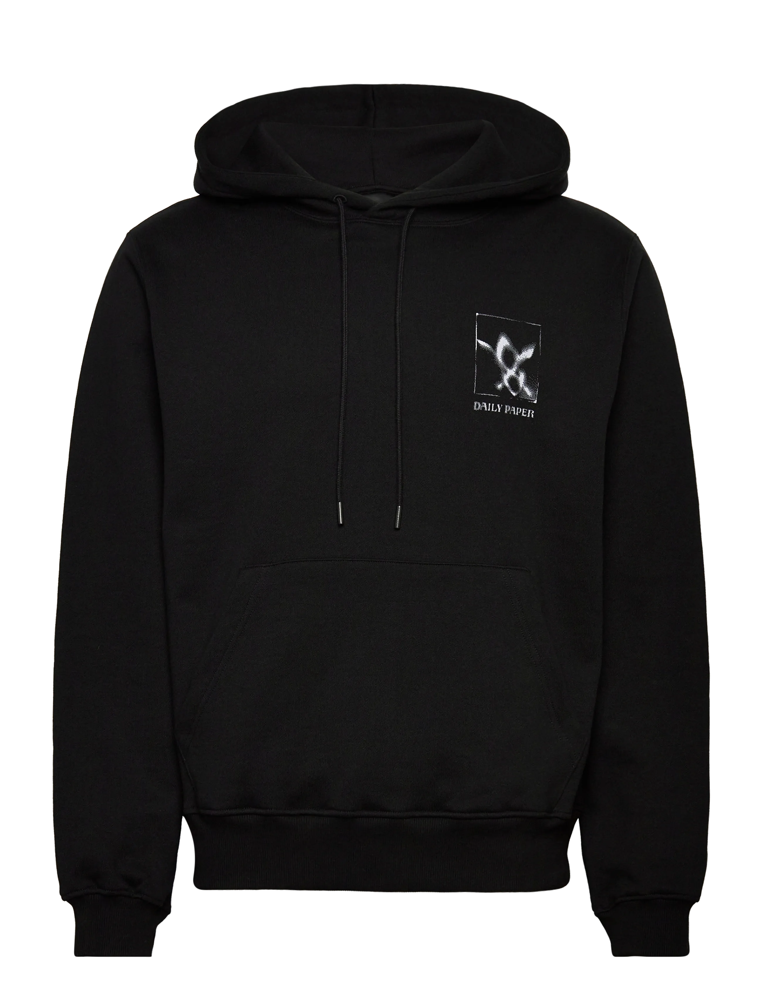 DAILY PAPER Shadow Grid Hoodie Schwarz - L - Herren