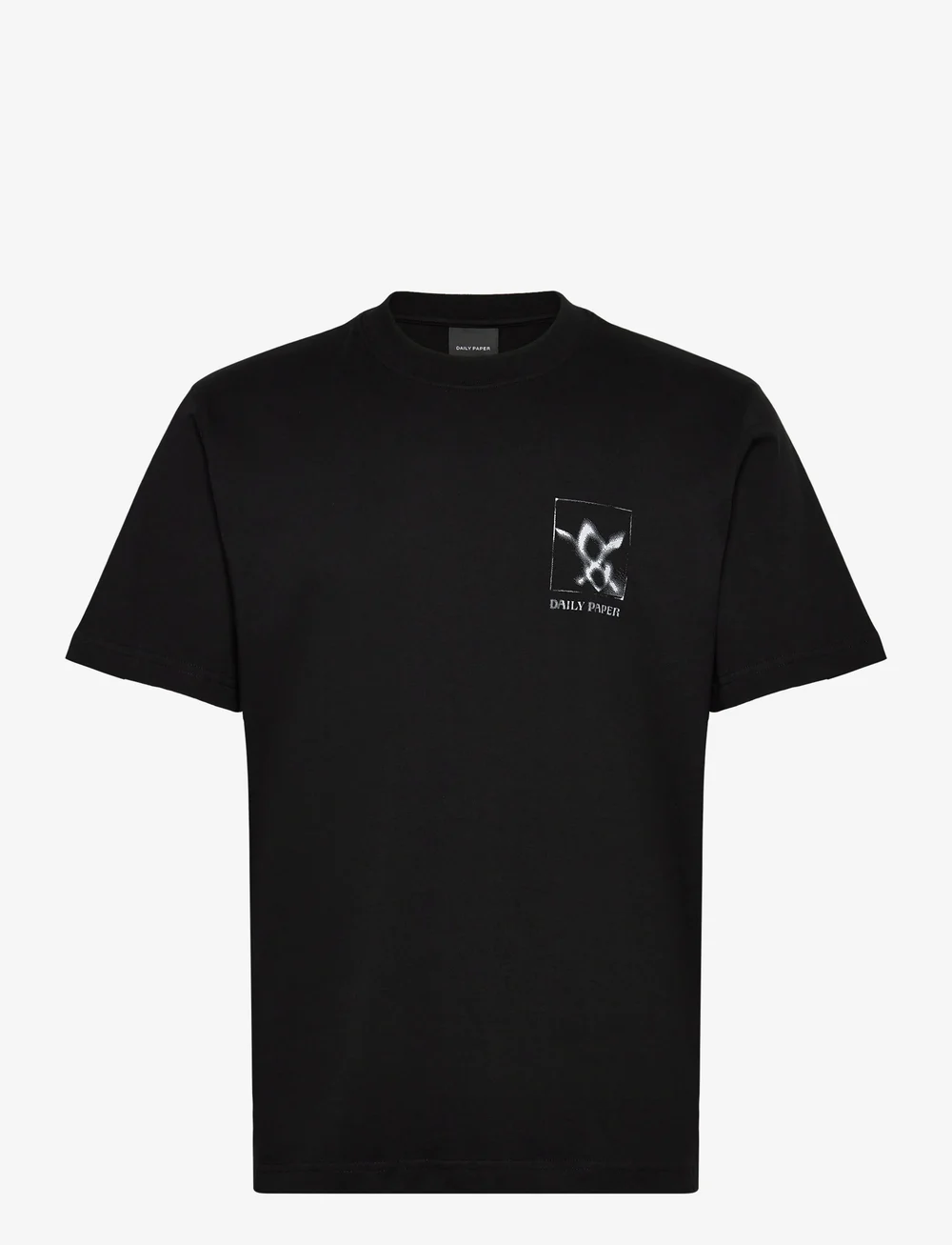 Daily Paper - shadow grid ss t-shirt - kortærmede t-shirts - black - 0