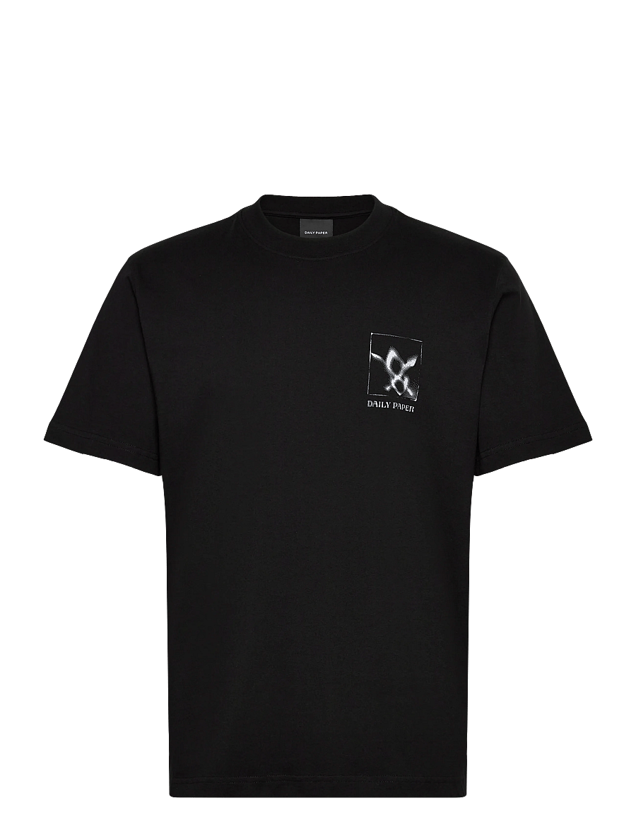 Daily Paper - shadow grid ss t-shirt - lühikeste varrukatega t-särgid - black - 0
