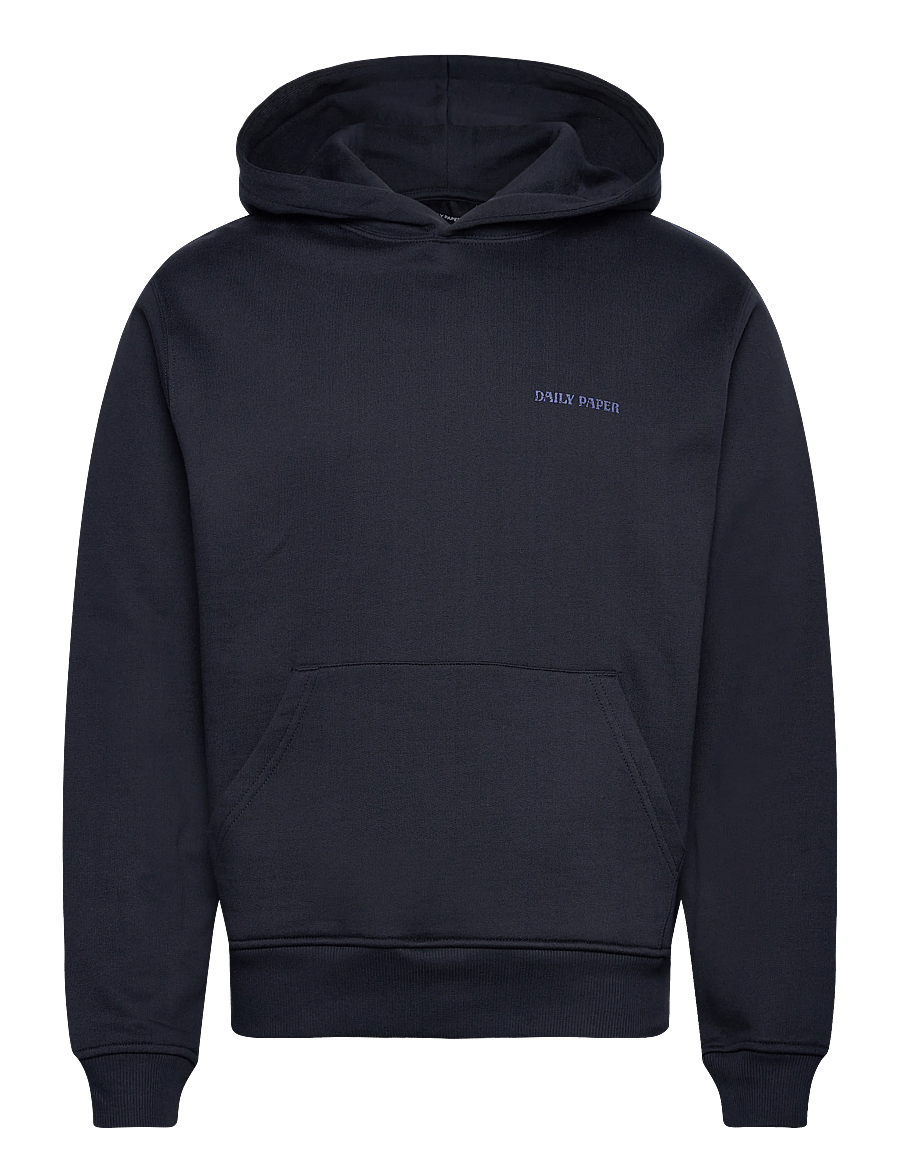 Daily Paper - candle label hoodie - kapuzenpullover - sky captain blue - 0
